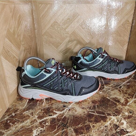 FILA women's headway 7 running shoes sneaker gray size 7.5.    374 - Picture 2 of 10